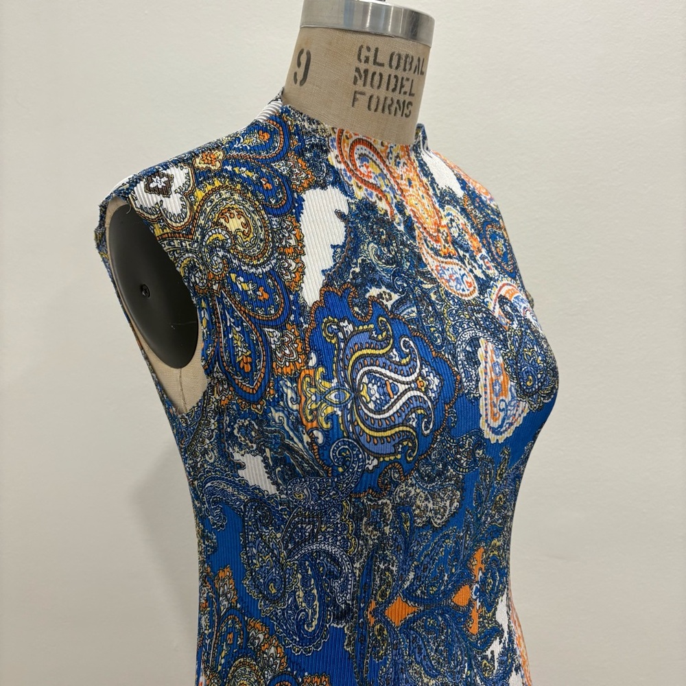 Paisley Sleeveless Top